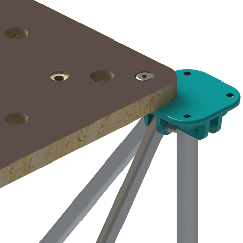 Стол Ant 2х2_80 П